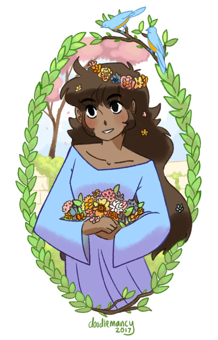 Naomi (Original Character - from my visual novel project Iron Company)