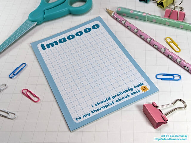 Therapy Notes Pad
